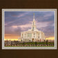 Payson Temple Storm Breaks