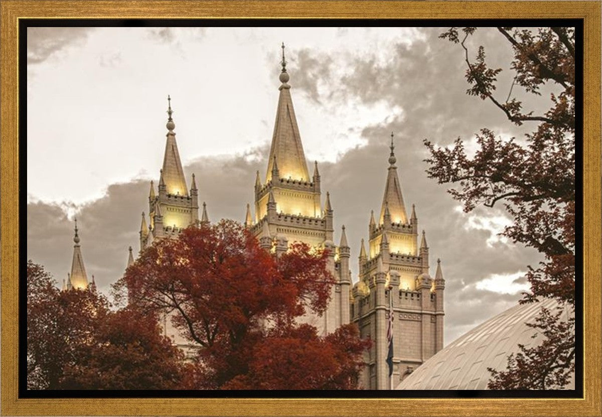 Salt Lake Temple 05 Gallery Wrap