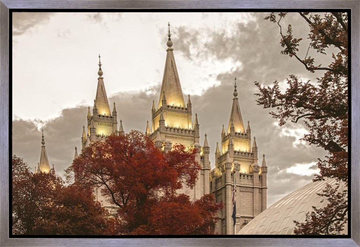Salt Lake Temple 05 Gallery Wrap