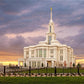 Payson Temple Storm Breaks