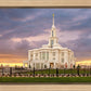 Payson Temple Storm Breaks