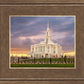 Payson Temple Storm Breaks
