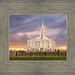 Payson Temple Storm Breaks