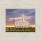 Payson Temple Storm Breaks