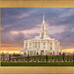 Payson Temple Storm Breaks