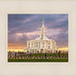 Payson Temple Storm Breaks