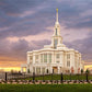 Payson Temple Storm Breaks