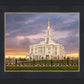 Payson Temple Storm Breaks