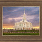 Payson Temple Storm Breaks