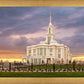 Payson Temple Storm Breaks