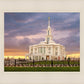 Payson Temple Storm Breaks