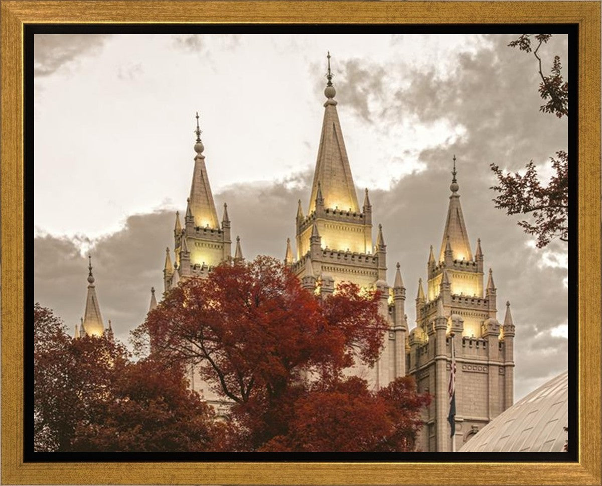 Salt Lake Temple 05 Gallery Wrap