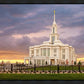 Payson Temple Storm Breaks