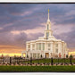 Payson Temple Storm Breaks