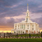 Payson Temple Storm Breaks