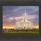 Payson Temple Storm Breaks