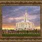 Payson Temple Storm Breaks