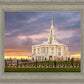 Payson Temple Storm Breaks