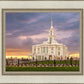 Payson Temple Storm Breaks