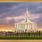 Payson Temple Storm Breaks