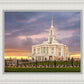 Payson Temple Storm Breaks