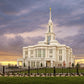 Payson Temple Storm Breaks