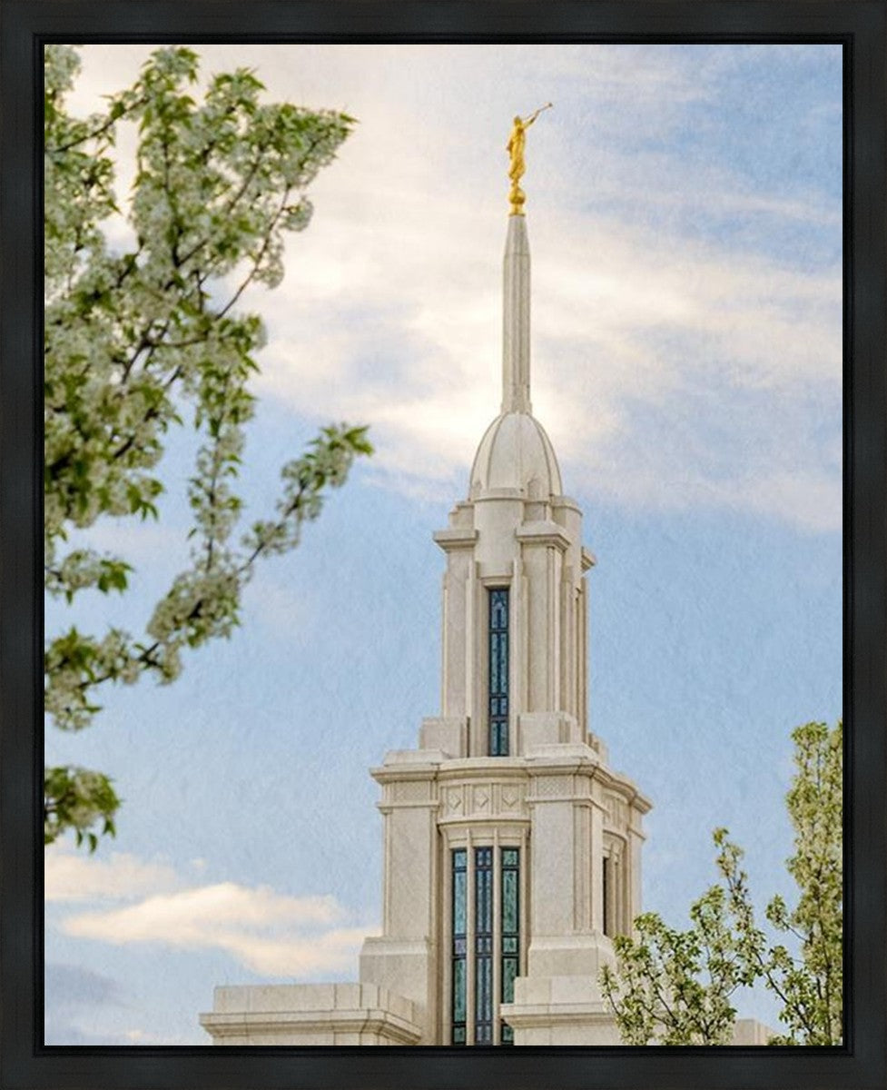 Payson Temple Blossoming Spire