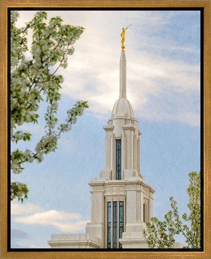 Payson Temple Blossoming Spire