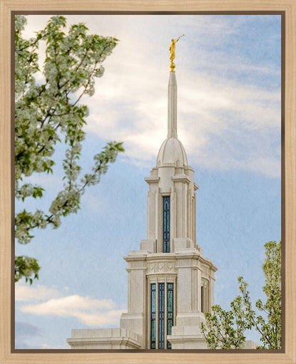 Payson Temple Blossoming Spire
