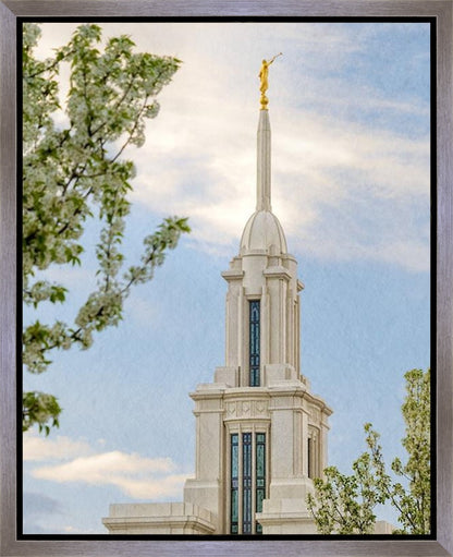 Payson Temple Blossoming Spire