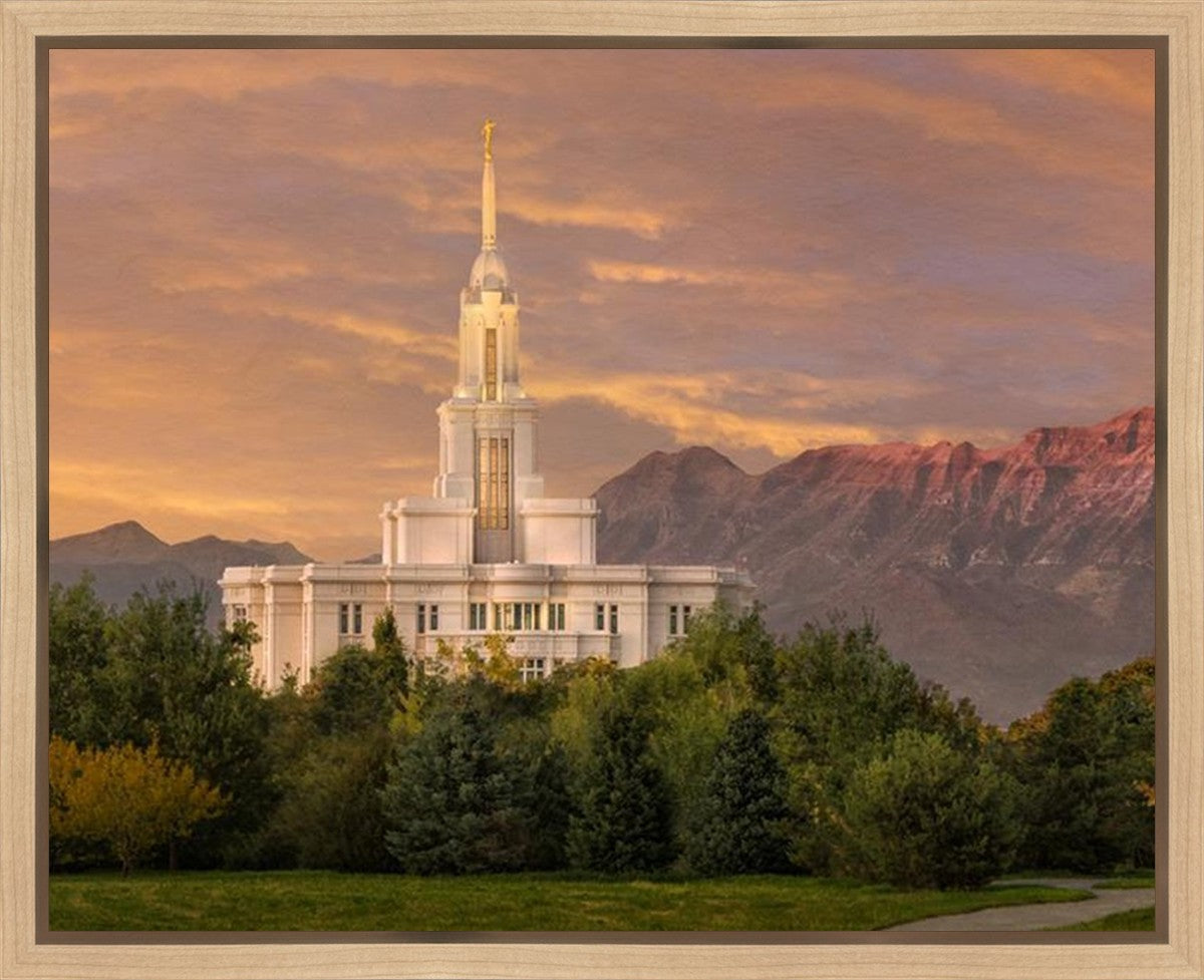 Payson Temple Golden Valley