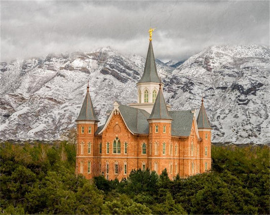 Provo Lifting Storm Gallery Wrap