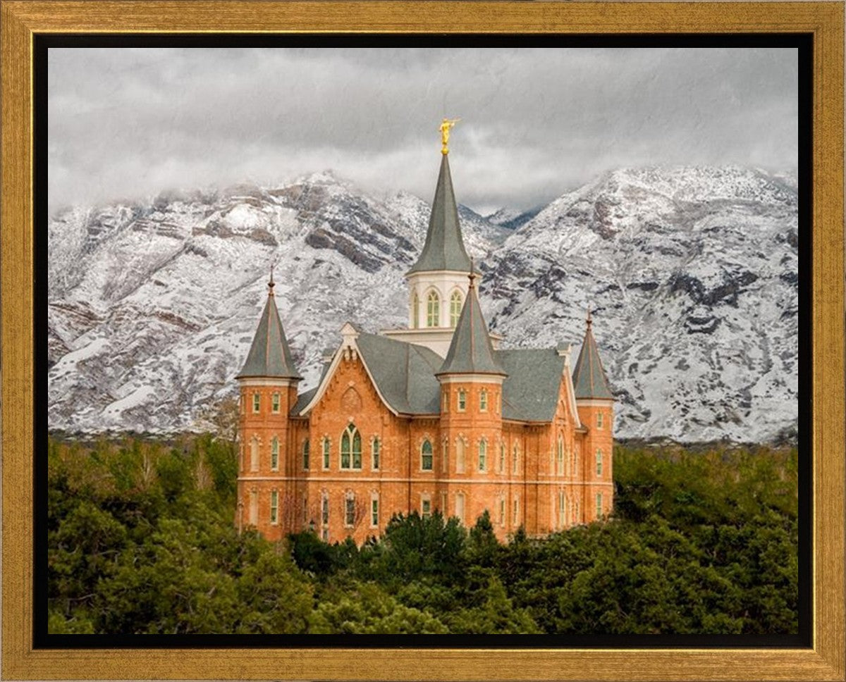 Provo Lifting Storm Gallery Wrap