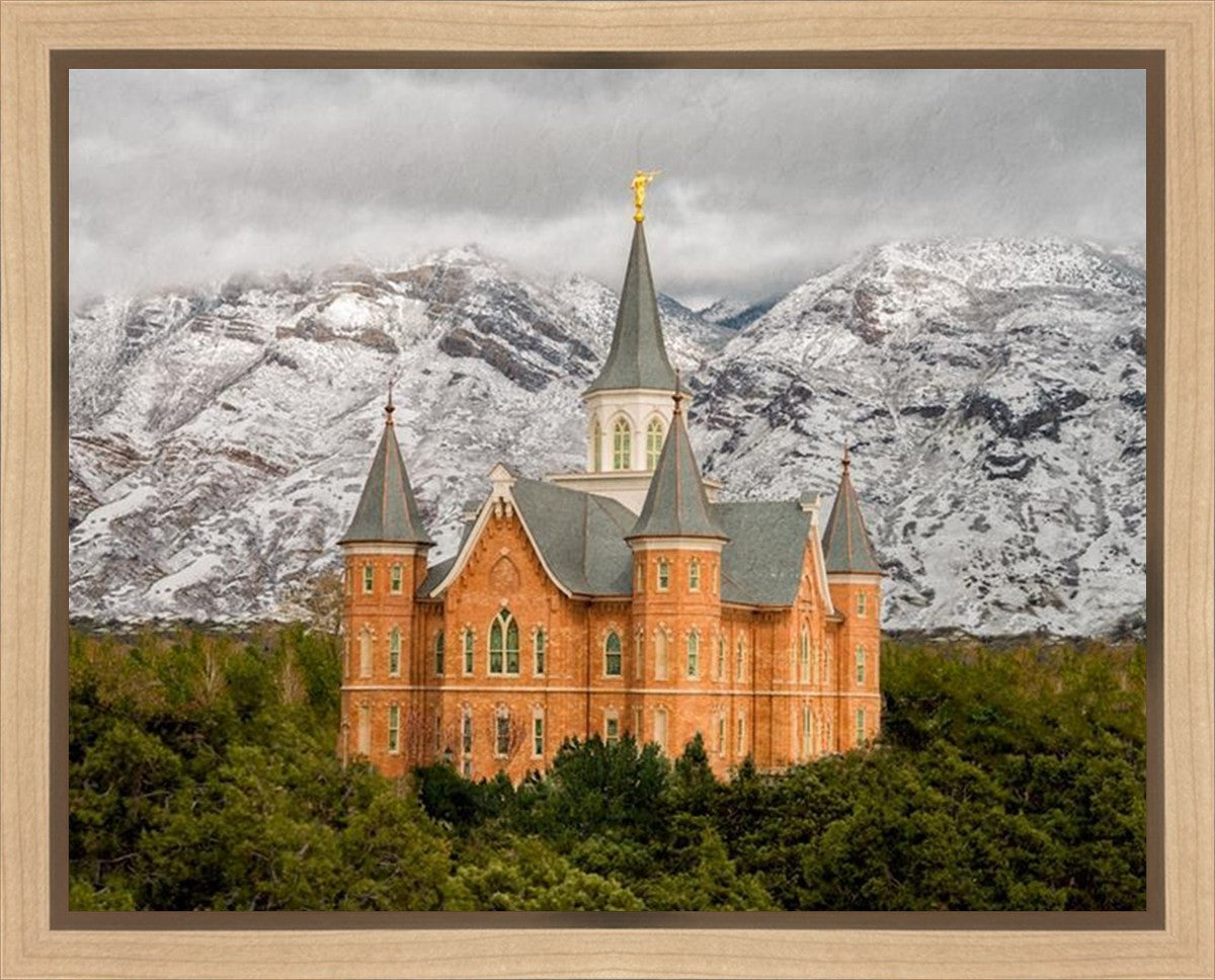 Provo Lifting Storm Gallery Wrap