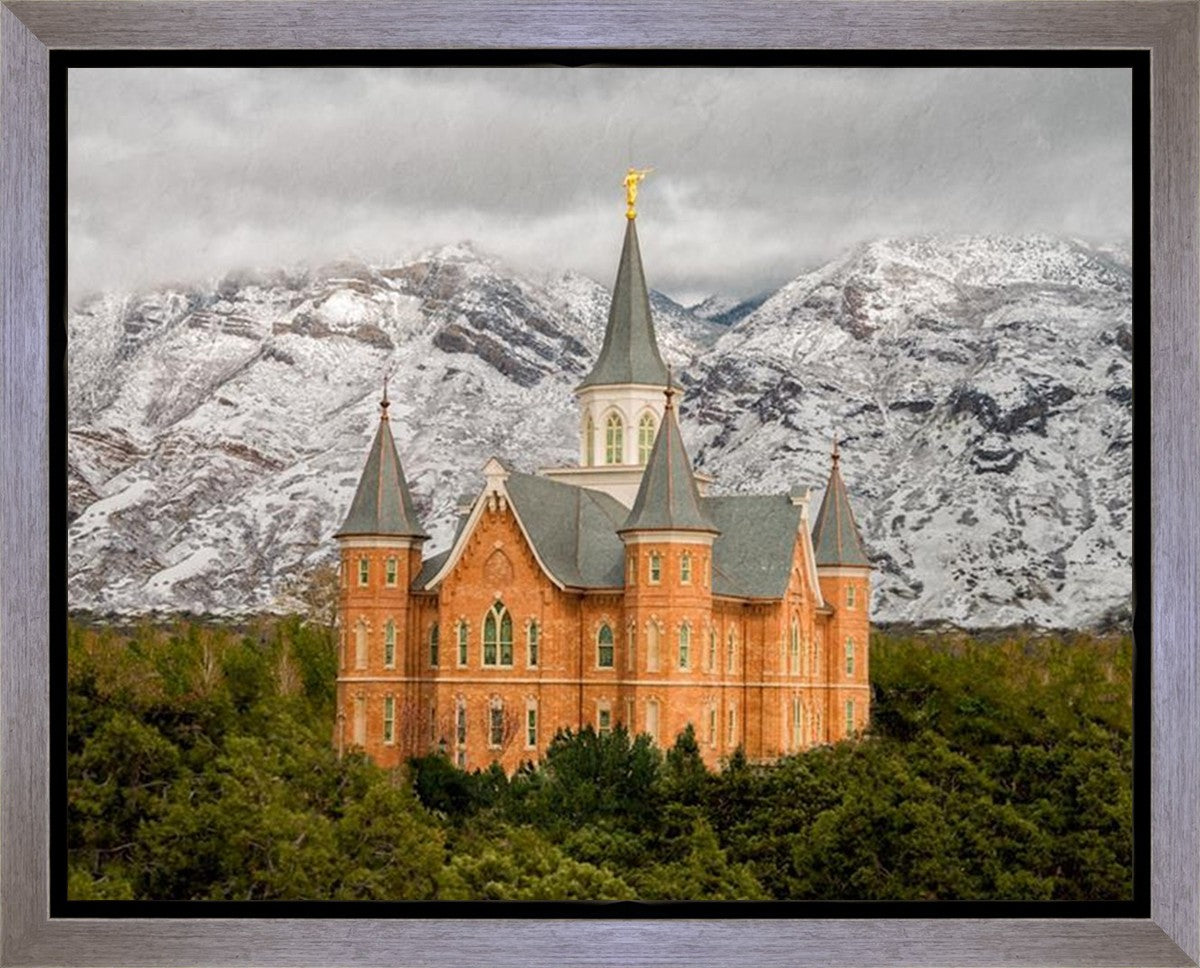 Provo Lifting Storm Gallery Wrap