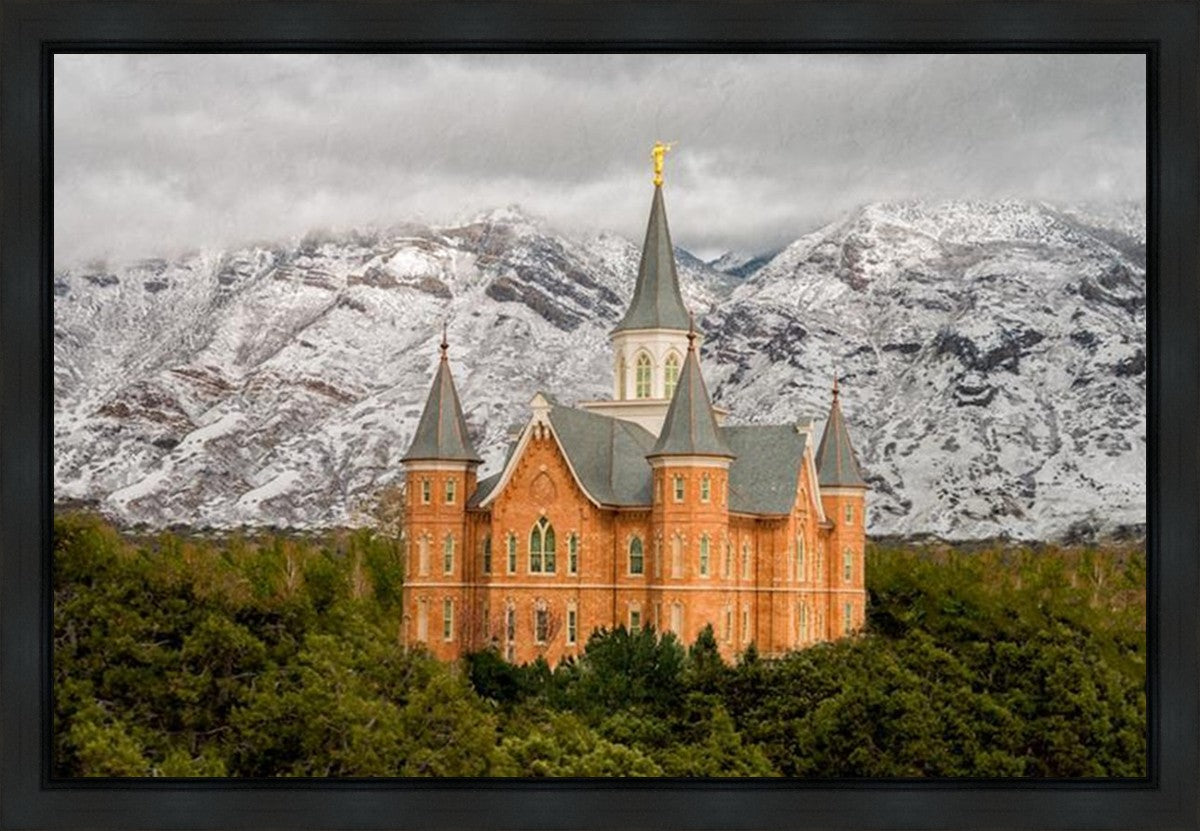 Provo Lifting Storm Gallery Wrap