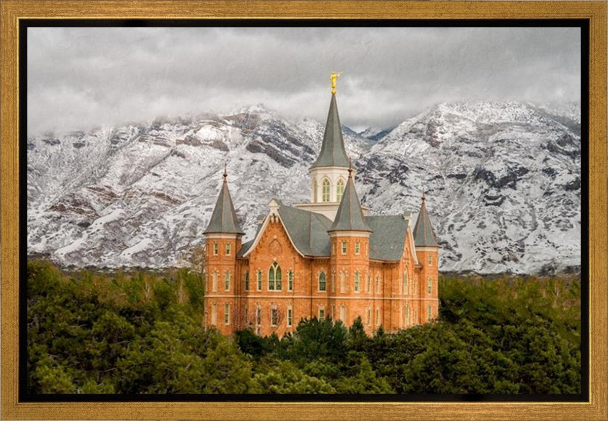 Provo Lifting Storm Gallery Wrap