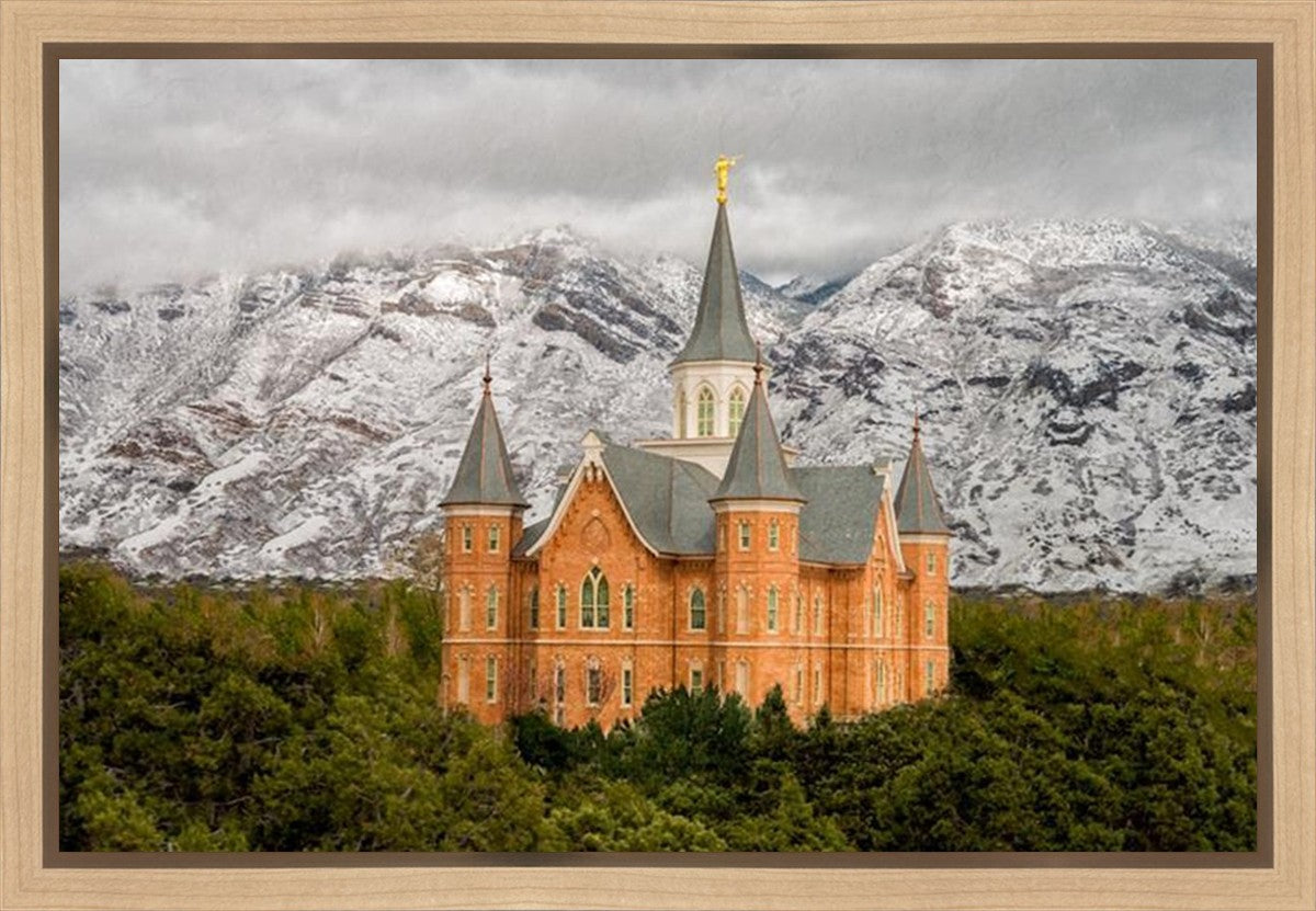 Provo Lifting Storm Gallery Wrap