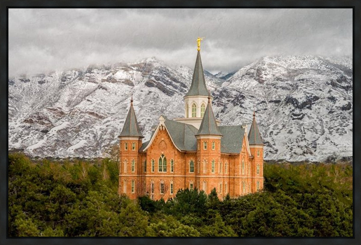 Provo Lifting Storm Gallery Wrap