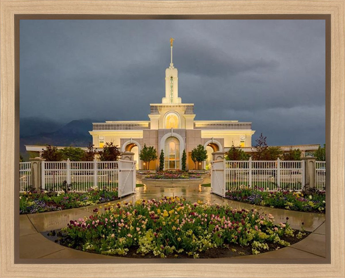Mt. Timpanogos Evening Showers Gallery Wrap