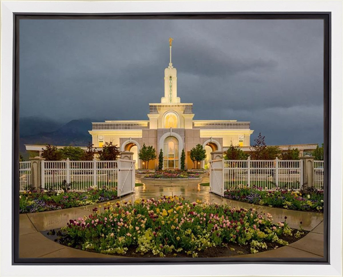 Mt. Timpanogos Evening Showers Gallery Wrap