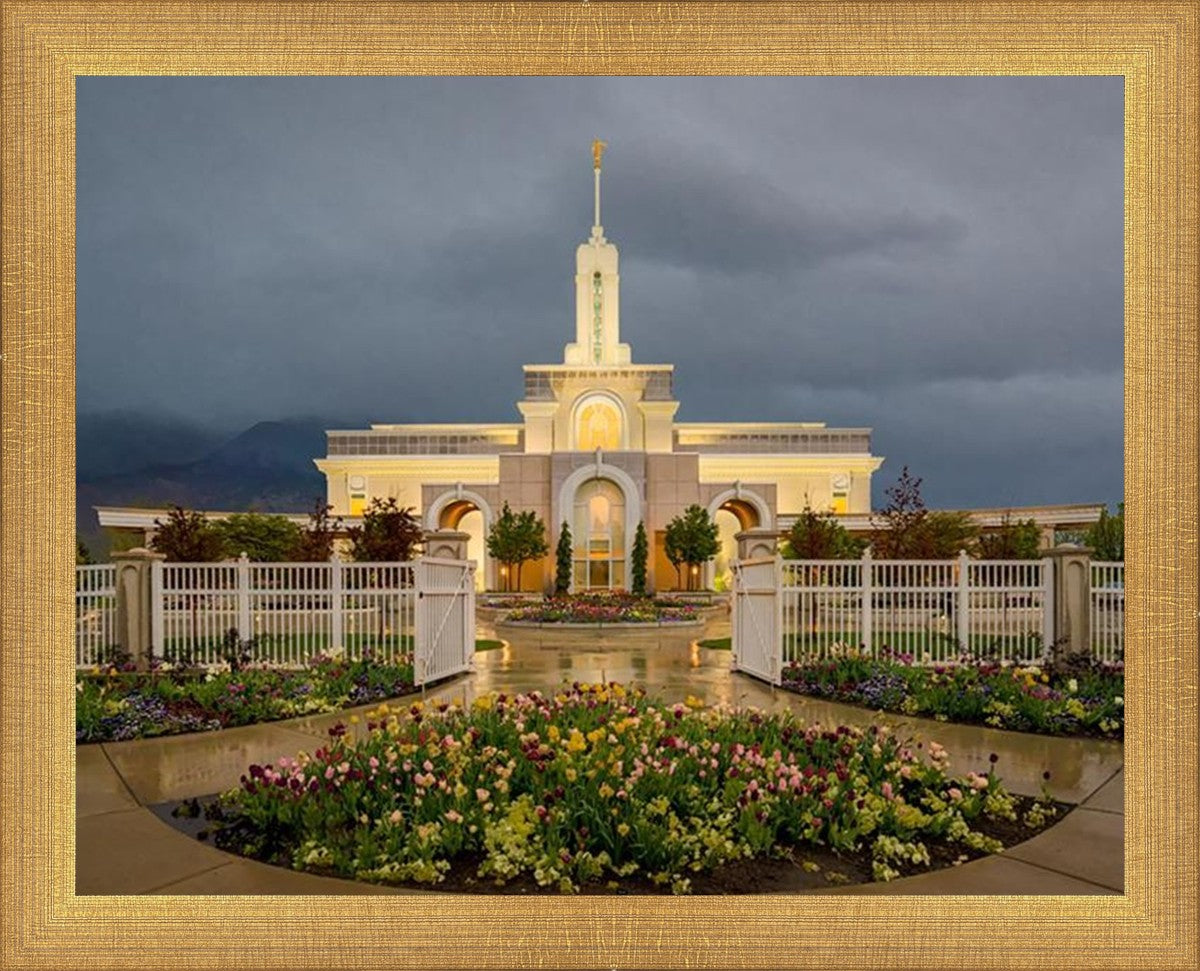 Mt. Timpanogos Evening Showers