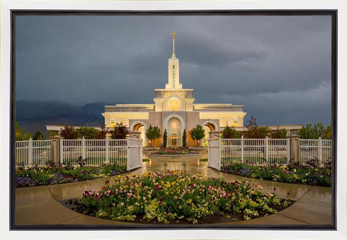 Mt. Timpanogos Evening Showers Gallery Wrap