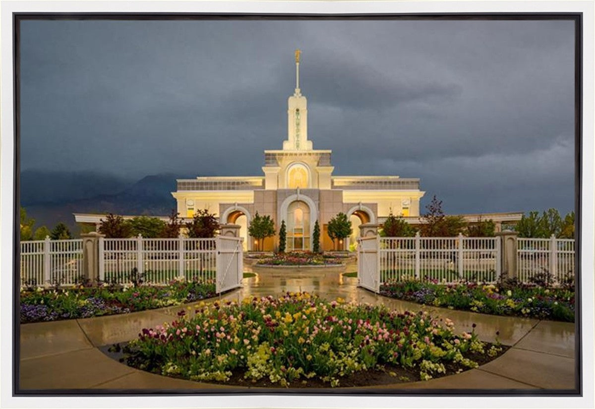 Mt. Timpanogos Evening Showers Gallery Wrap