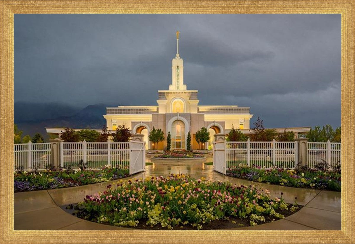 Mt. Timpanogos Evening Showers