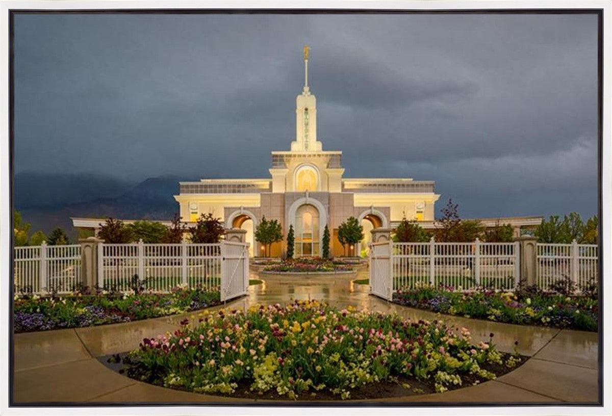 Mt. Timpanogos Evening Showers Gallery Wrap