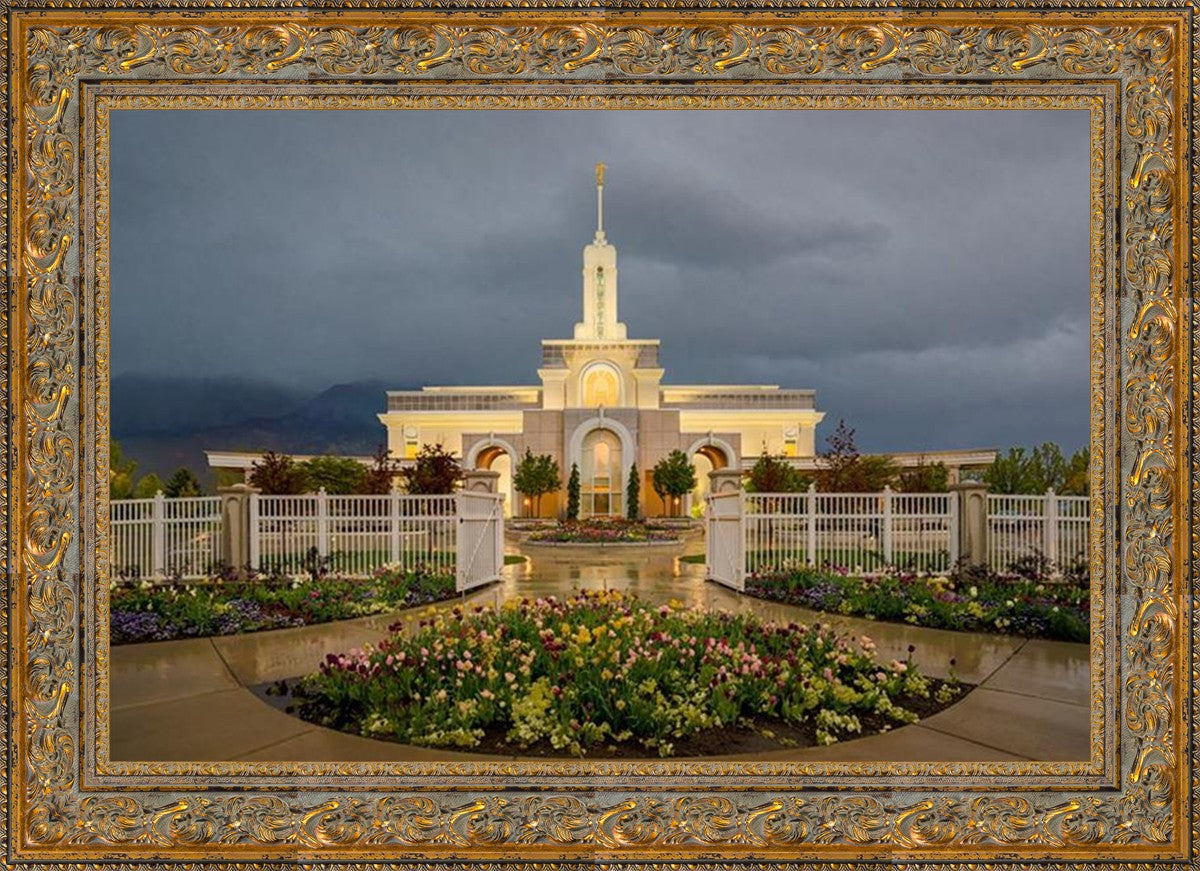 Mt. Timpanogos Evening Showers