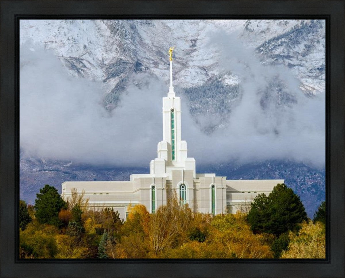 Mt. Timpanogos Hillside Gallery Wrap