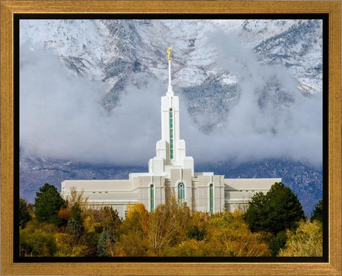 Mt. Timpanogos Hillside Gallery Wrap