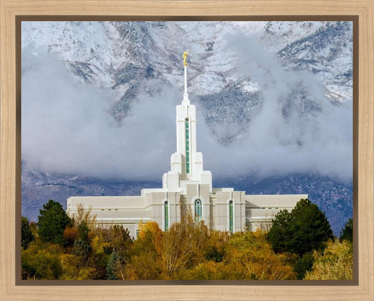 Mt. Timpanogos Hillside Gallery Wrap